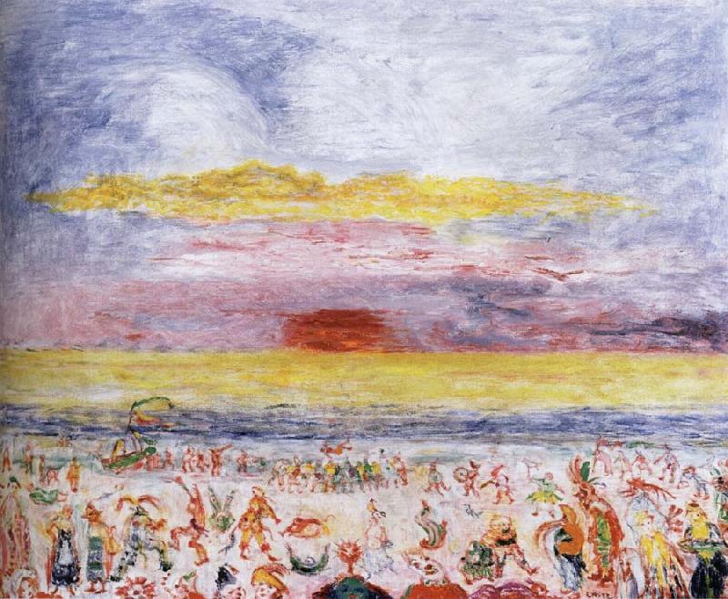 James Ensor Carnival at Ostend Norge oil painting art